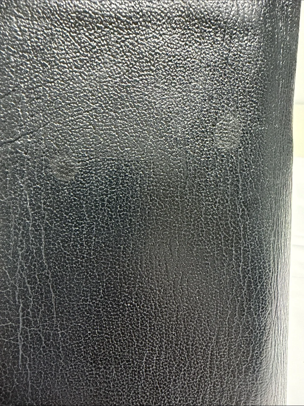 CHANEL Black Leather Wallet with CC Emblem